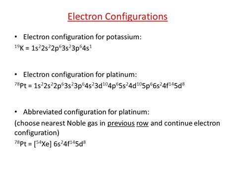 valence electrons of pt